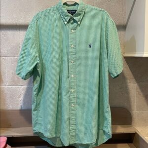 Ralph Lauren Short Sleeve Button-Down, L